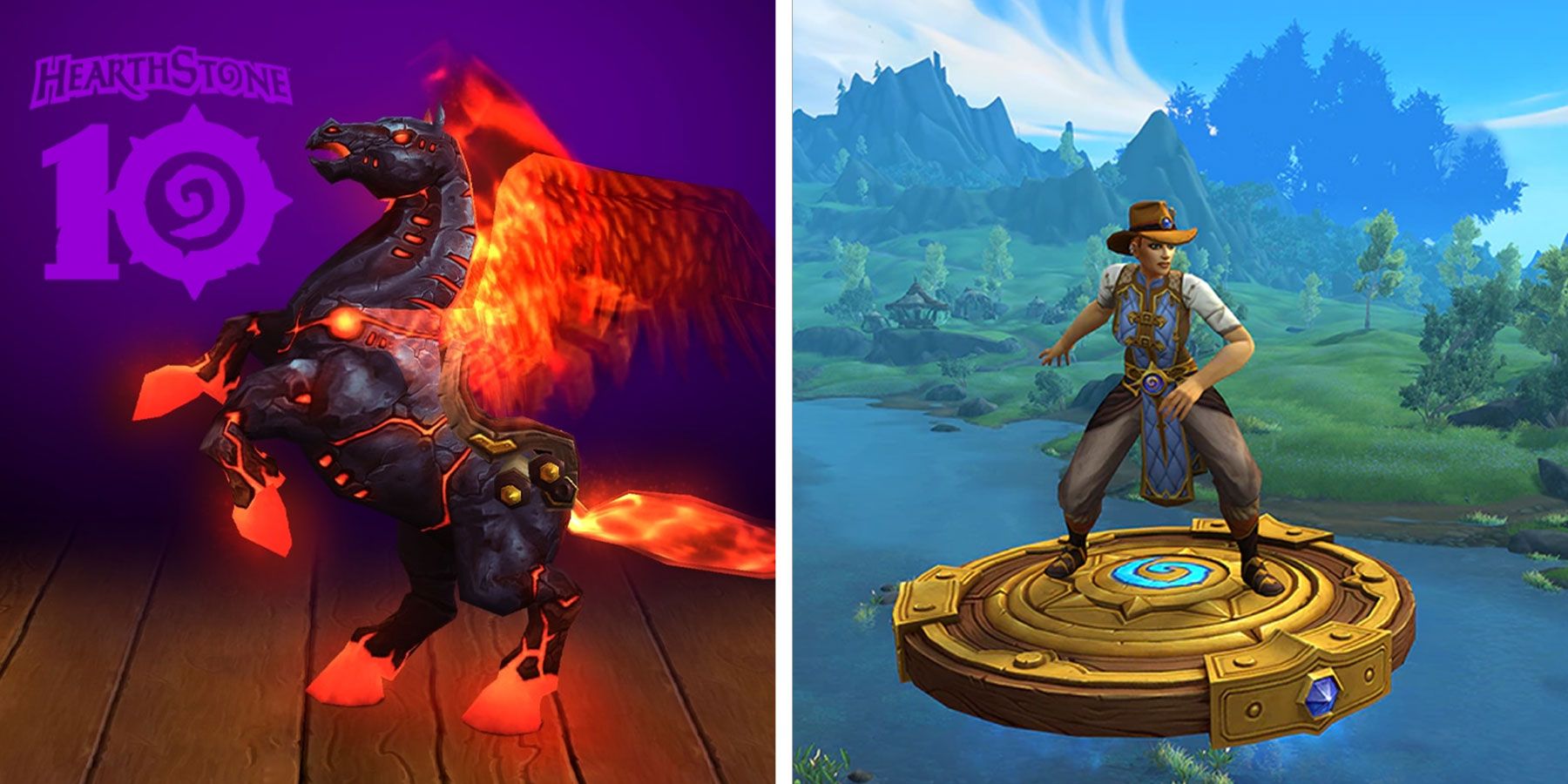 Hearthstone Event WoW mounts