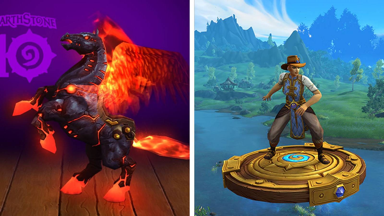Hearthstone Event WoW mounts