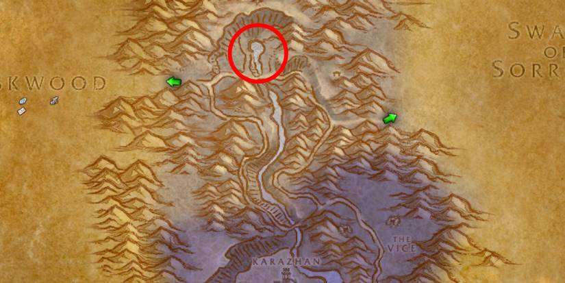 WoW SoD Dark Rider Location Deadwind Pass Season of Discovery Runes