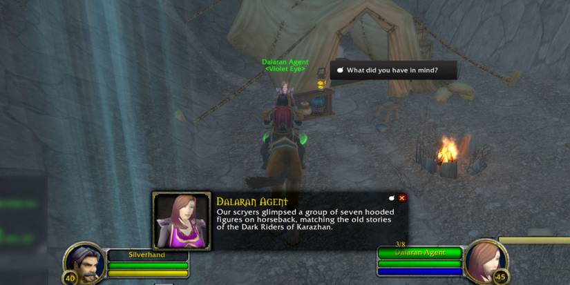 WoW SoD Dark Rider Rune Quest Guide Start Dalaran Agent Ariden's Camp