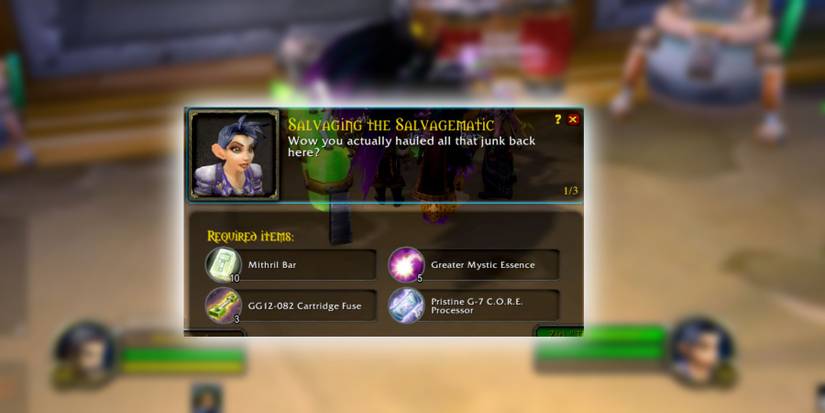 WoW SoD Grime Encrusted Salvage Quest Guide Salvaging the Salvagematic