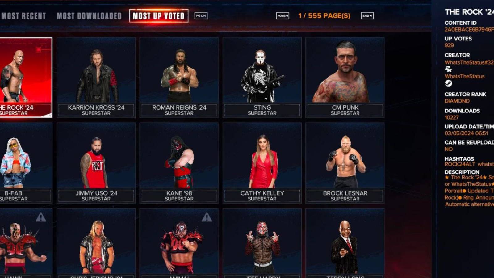 wwe 2k24 custom superstars
