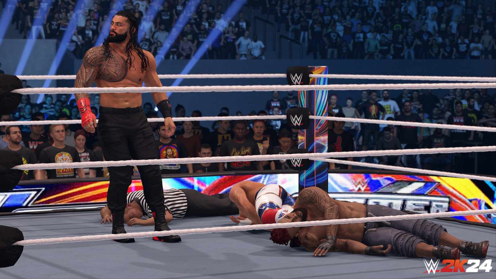 WWE 2K24 How to Drag and Control Opponents