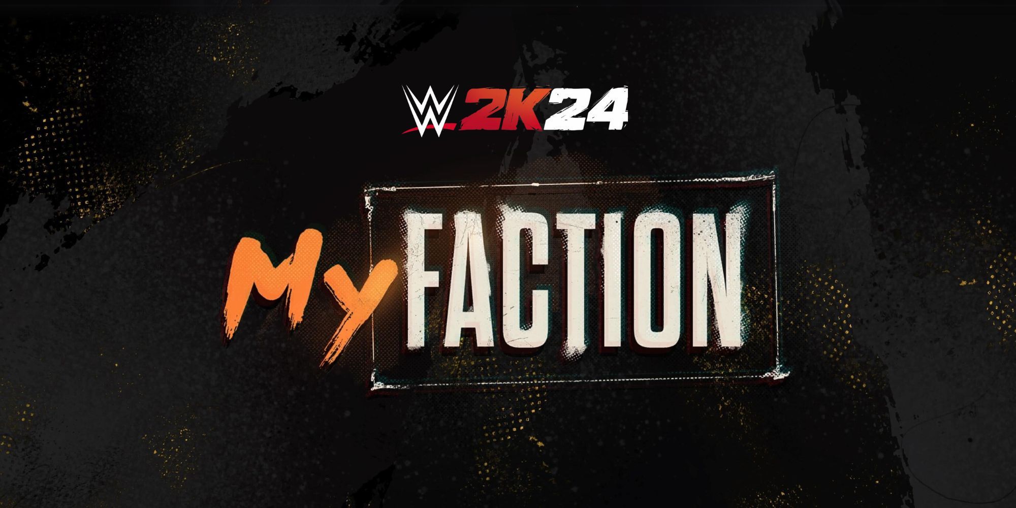 The MyFaction logo and WWE 2K24 logo