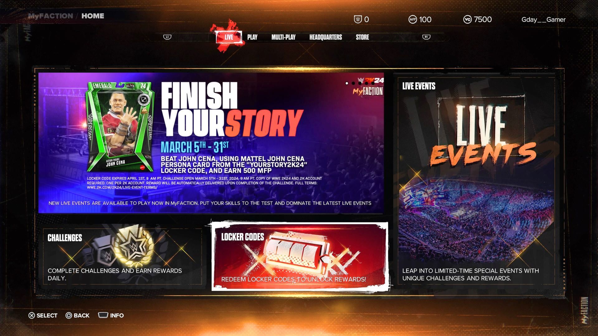 WWE 2K24 MyFaction Locker Codes (June 2024)
