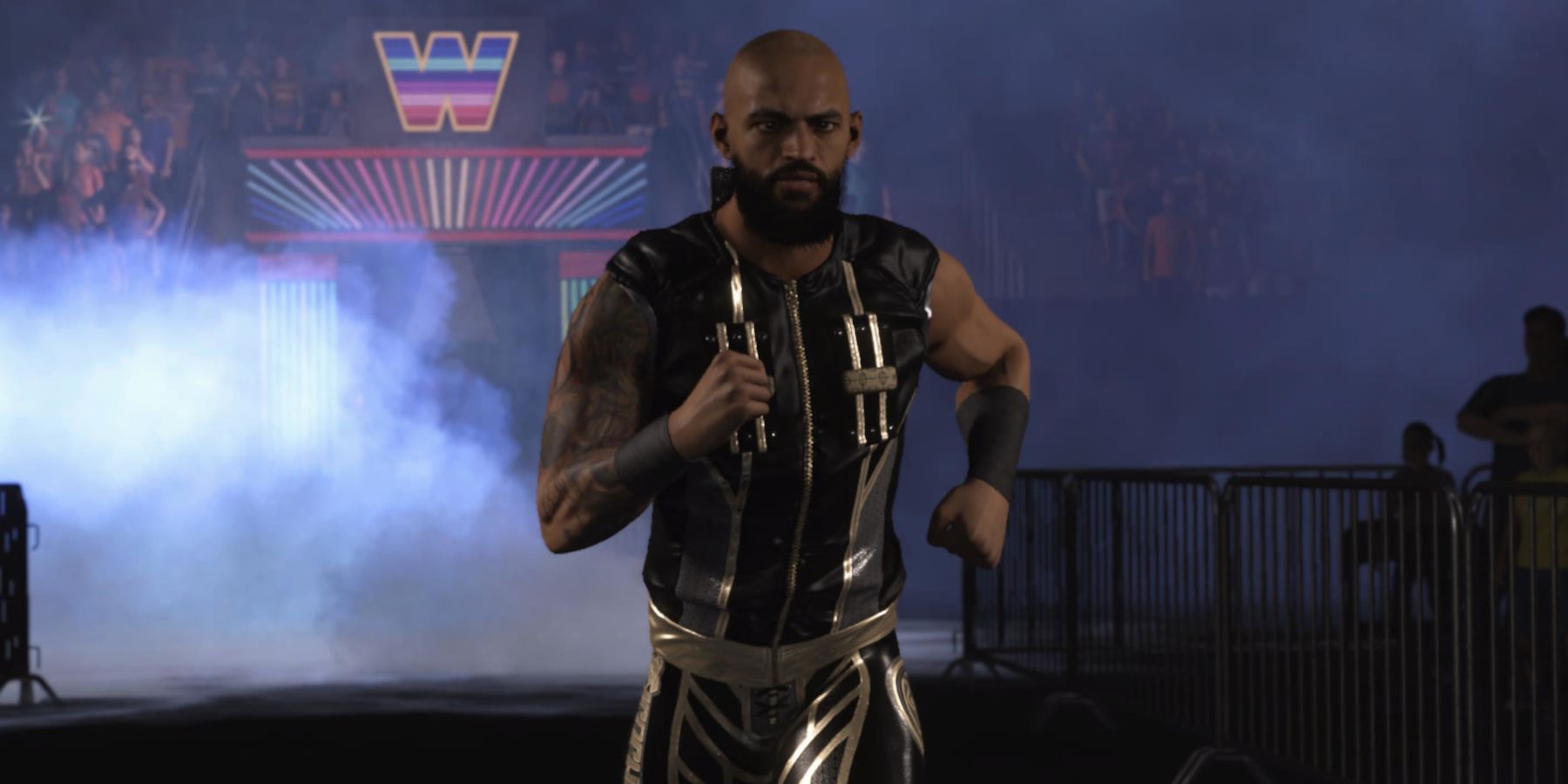 WWE 2K24 Ricochet entrance