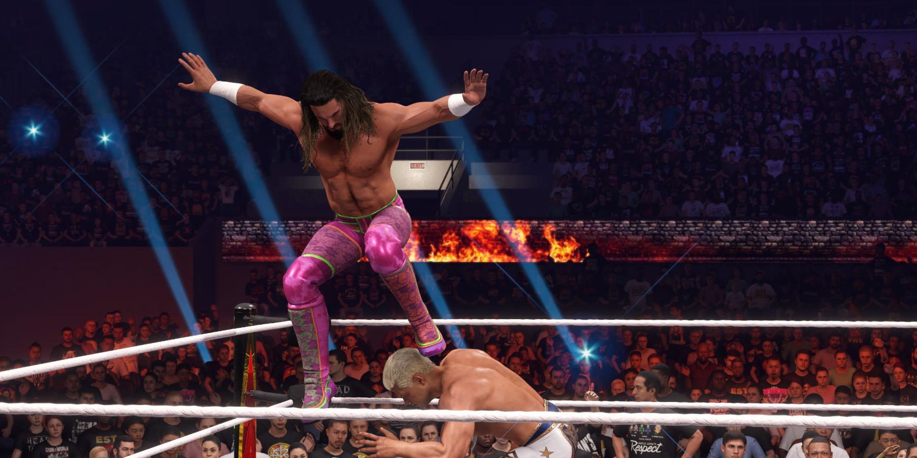 WWE 2K24 - Seth Rollins Super Stomp