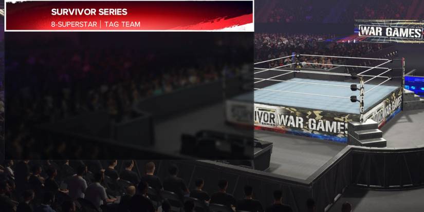WWE 2K24 Survivor Series Match  from the Custom matches menu-1
