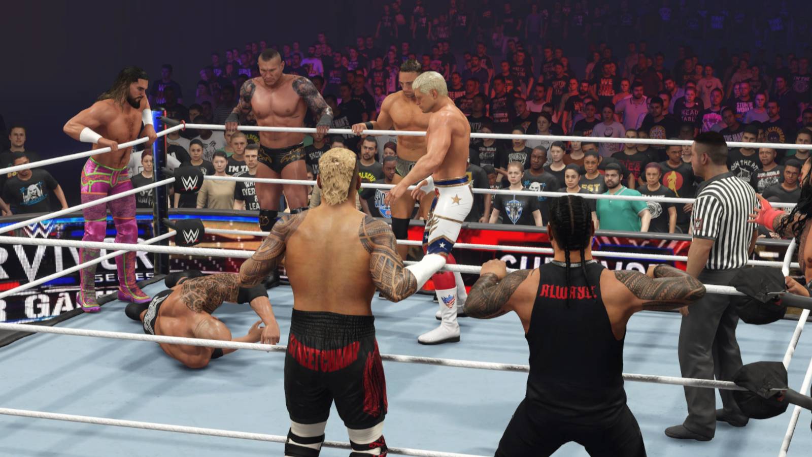 WWE 2K24 Survivor Series Match