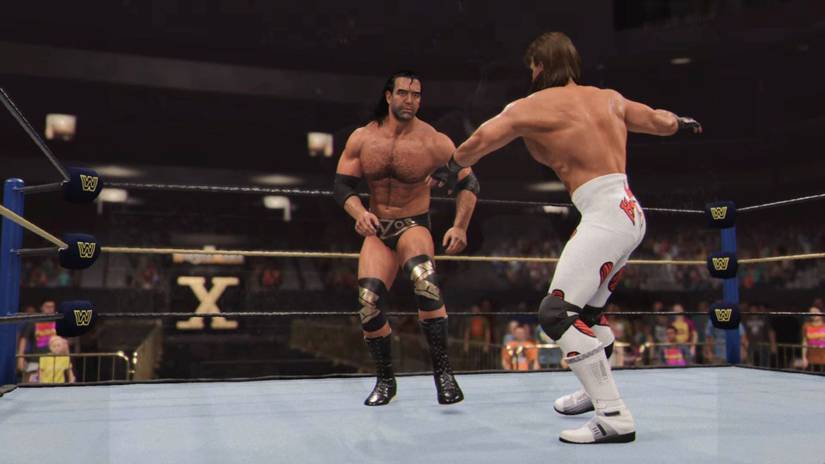 Razor Ramon and Shawn Michaels in WWE 2K24