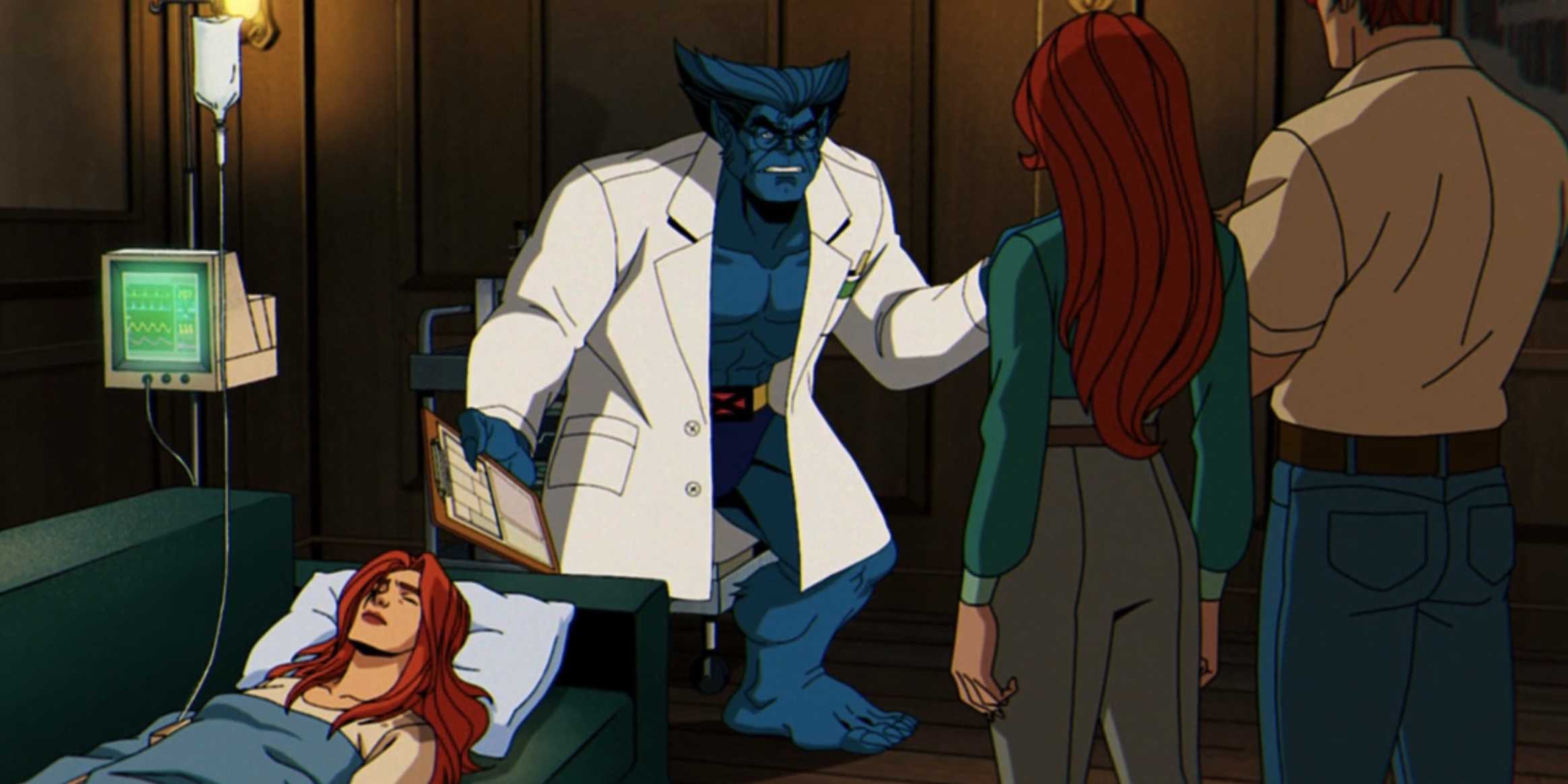 x-men 97 episode 3 beast and the two jean greys Cropped