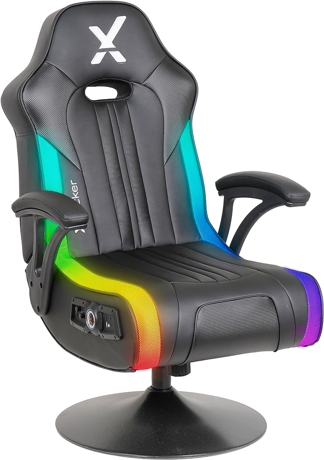 X Rocker Pedestal Gaming Chair Torque RGB
