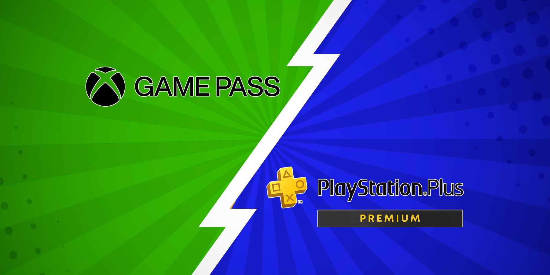 xbox game pass and ps plus premium logos
