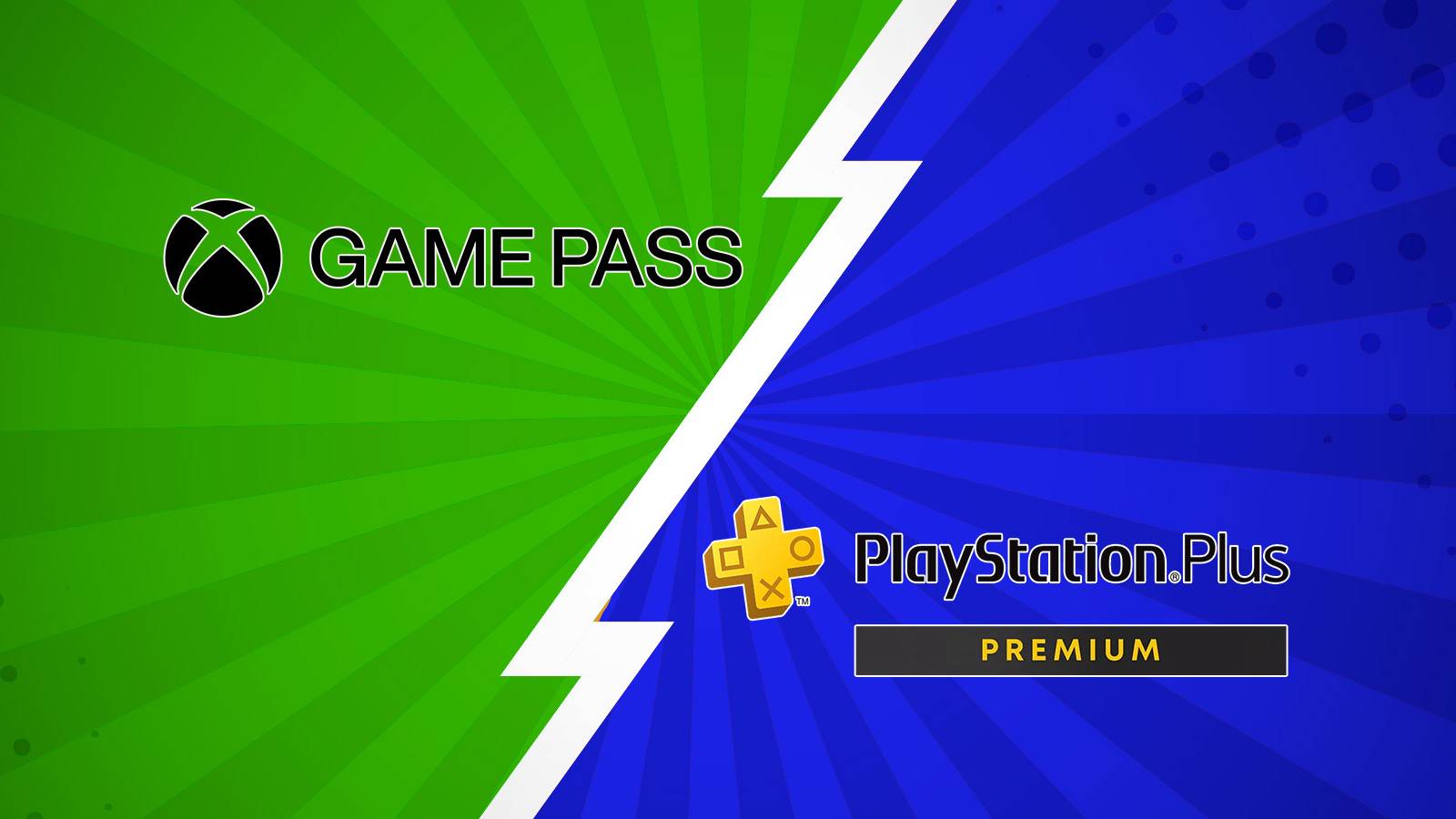 xbox game pass and ps plus premium logos