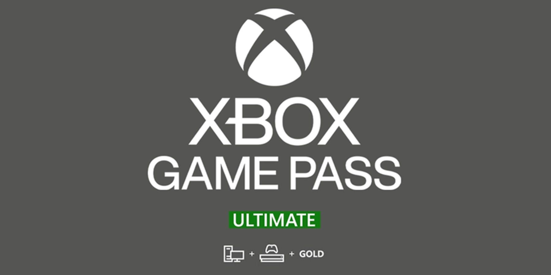 xbox game pass ultimate logo grey background