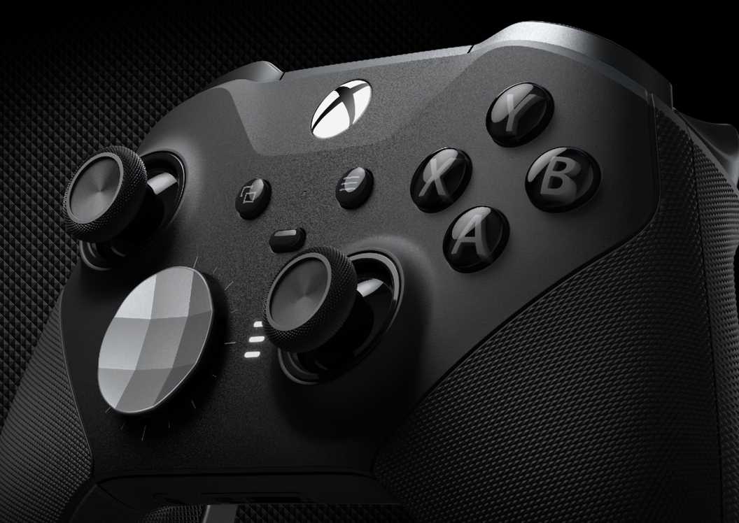A promotional image of the Xbox Series X Elite 2 controller.