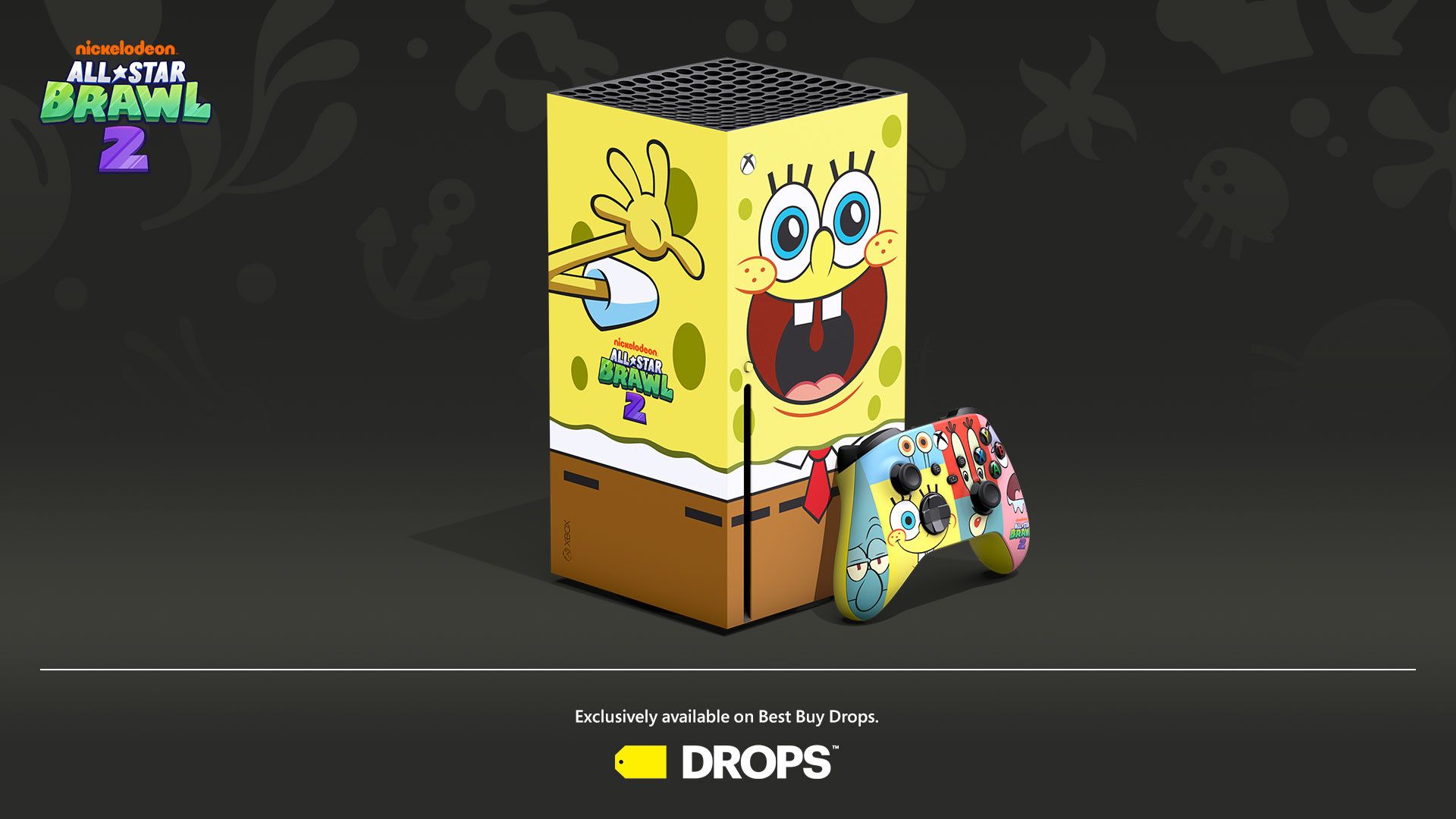 xbox series x spongebob limited edition console