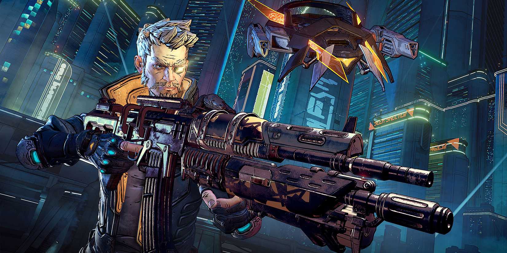 Zane readying his gun in Borderlands 3