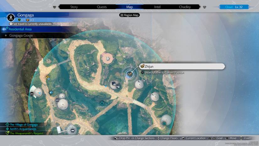 Zhijun in Gongaga Village Final Fantasy 7 Rebirth