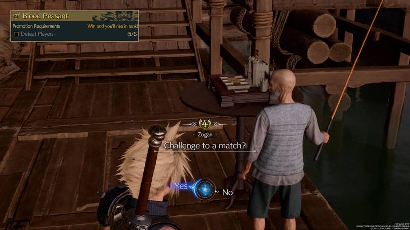 Zogan in Queen's Blood Final Fantasy 7 Rebirth