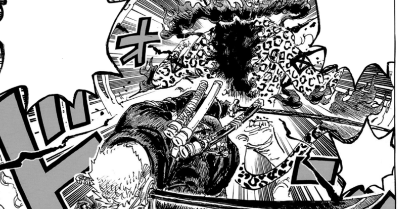 zoro finishes lucci new attack one piece 1111
