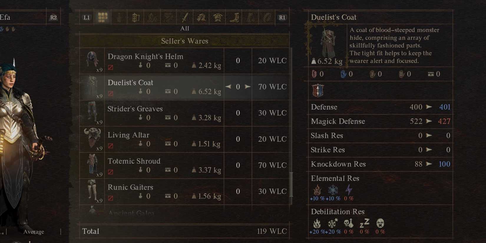 The Duelist’s Coat armor in Dragon’s Dogma 2
