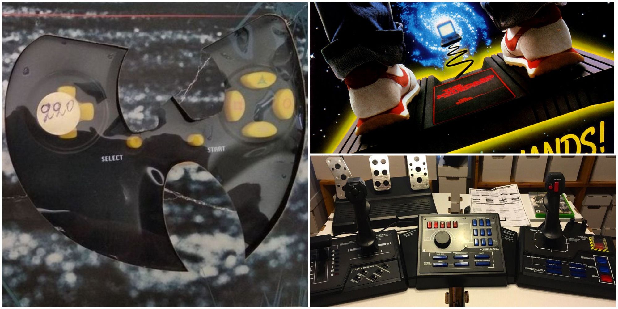 Unconventional Controllers- Wu-Tang Pad Joyboard Steel Battalion