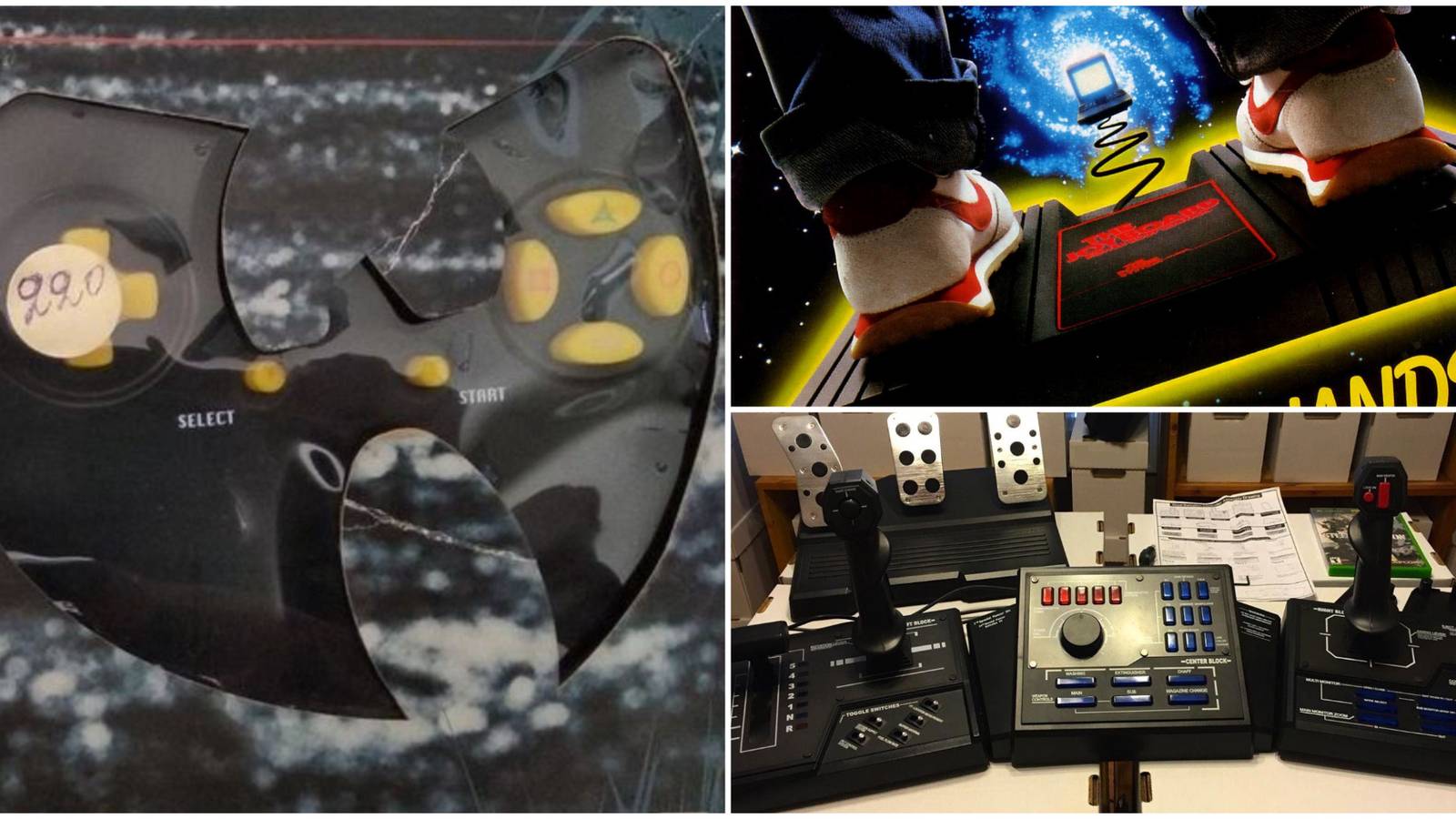 Unconventional Controllers- Wu-Tang Pad Joyboard Steel Battalion