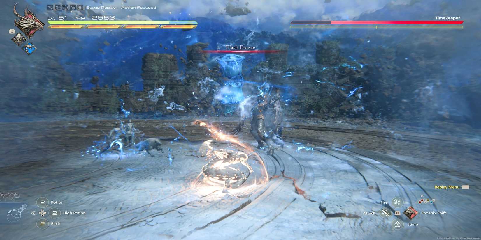 The Timekeeper Using Flash Freeze 