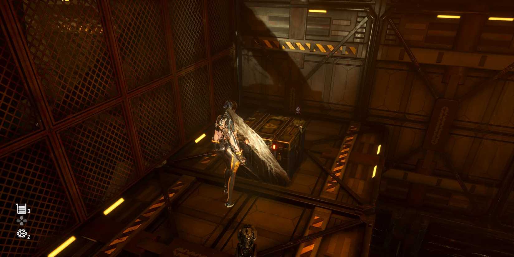 Eve Looking A High-Security Sealed Chest 