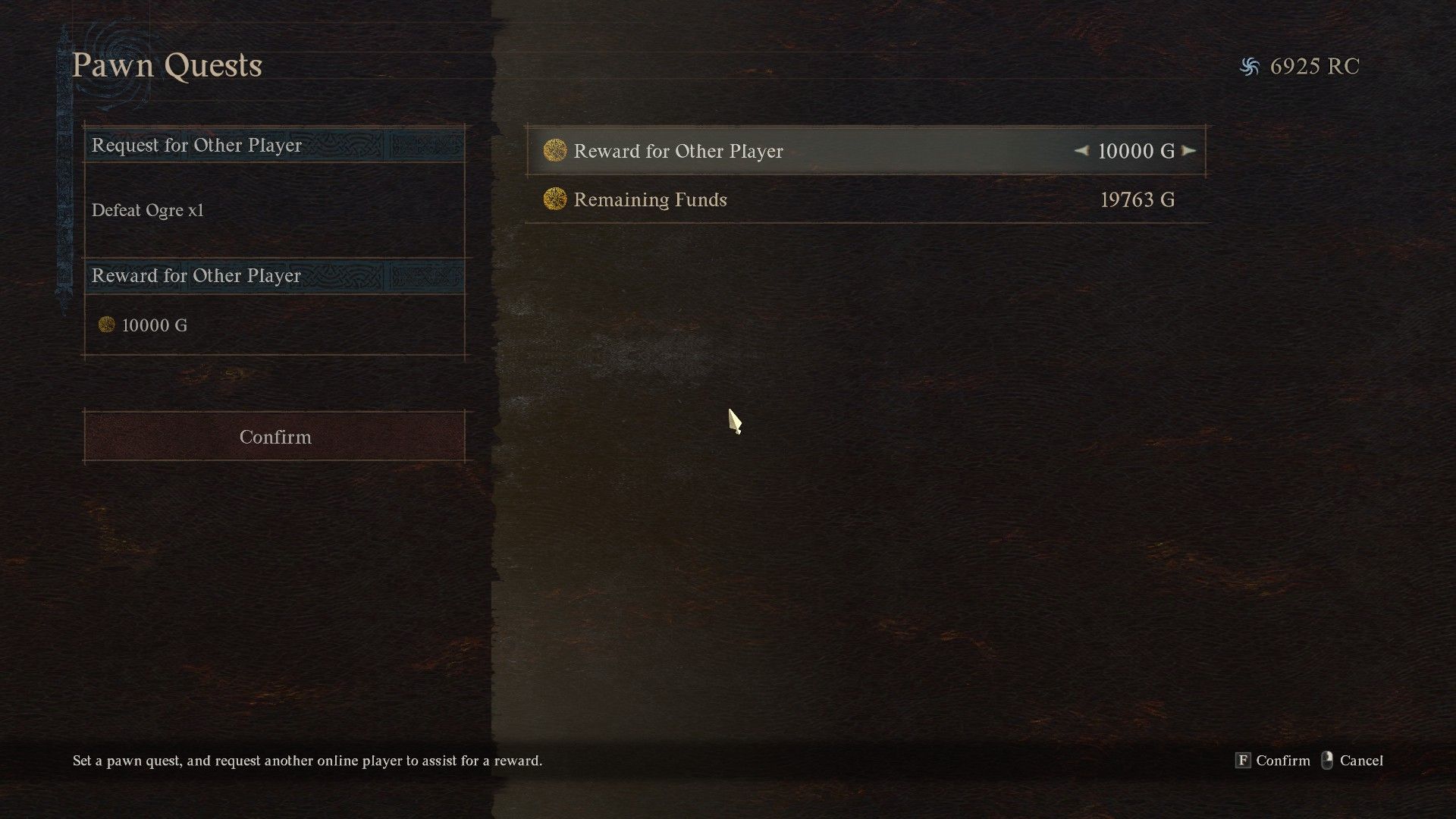 Setting up a pawn quest in dragon's dogma 2
