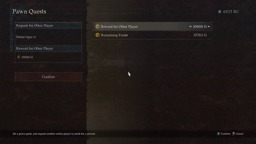 Setting up a pawn quest in dragon's dogma 2