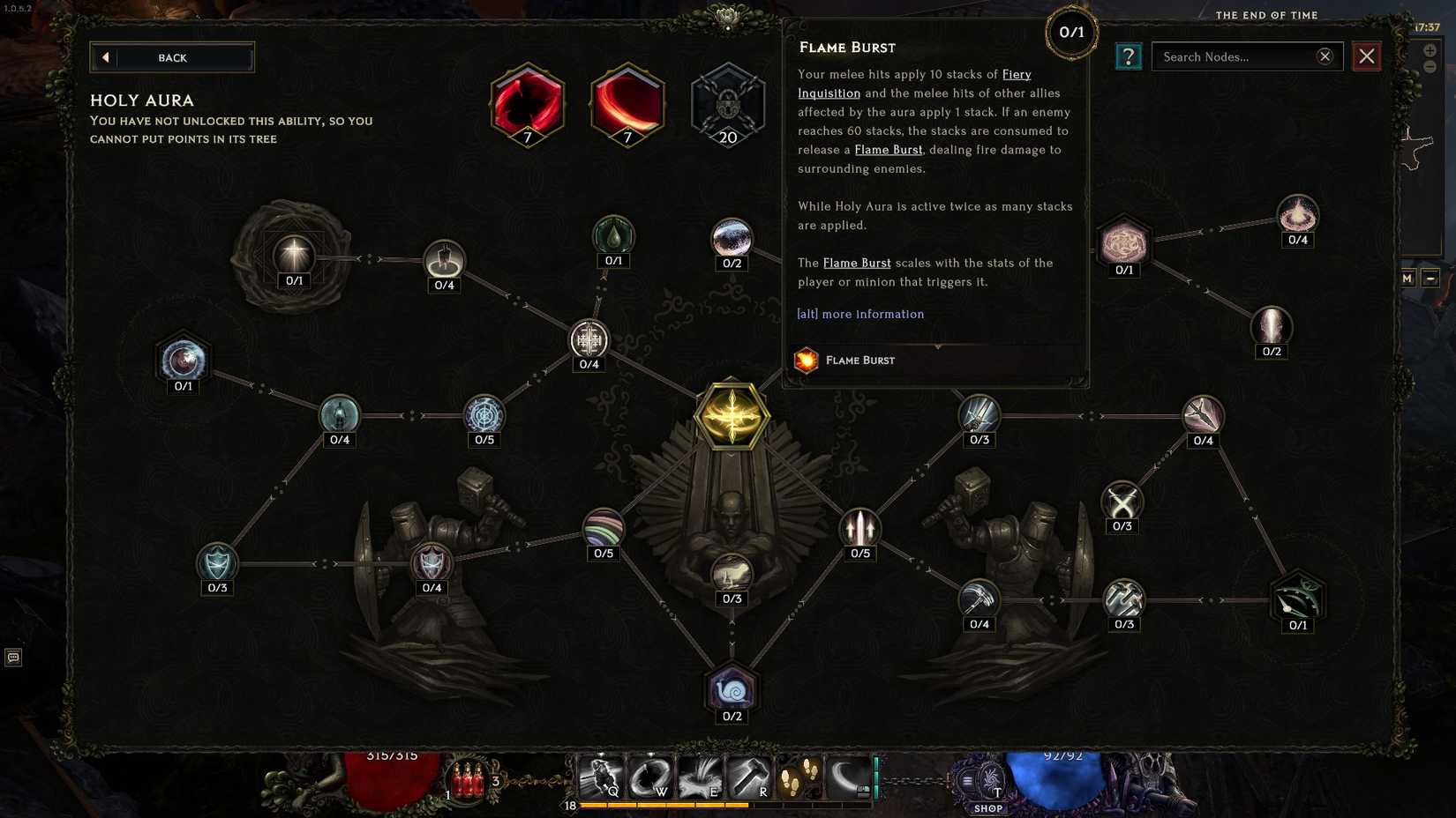 Last Epoch_Paladin_Flame Blast