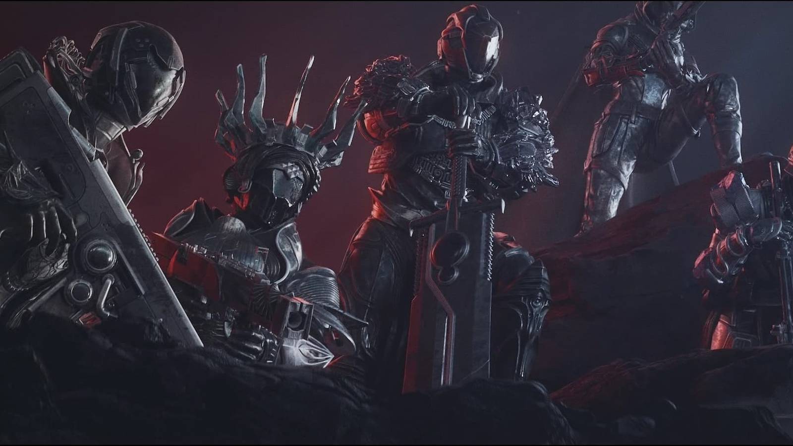A still from Destiny 2's Into The Light opening cutscene