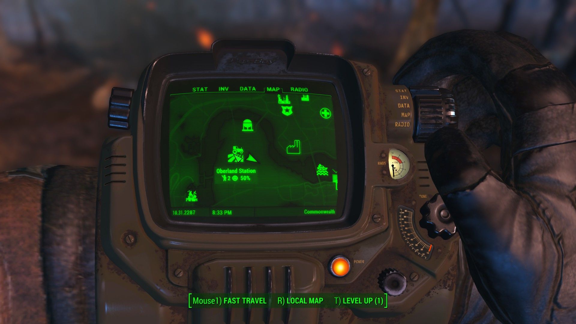 Location of the alien crash site in Fallout 4