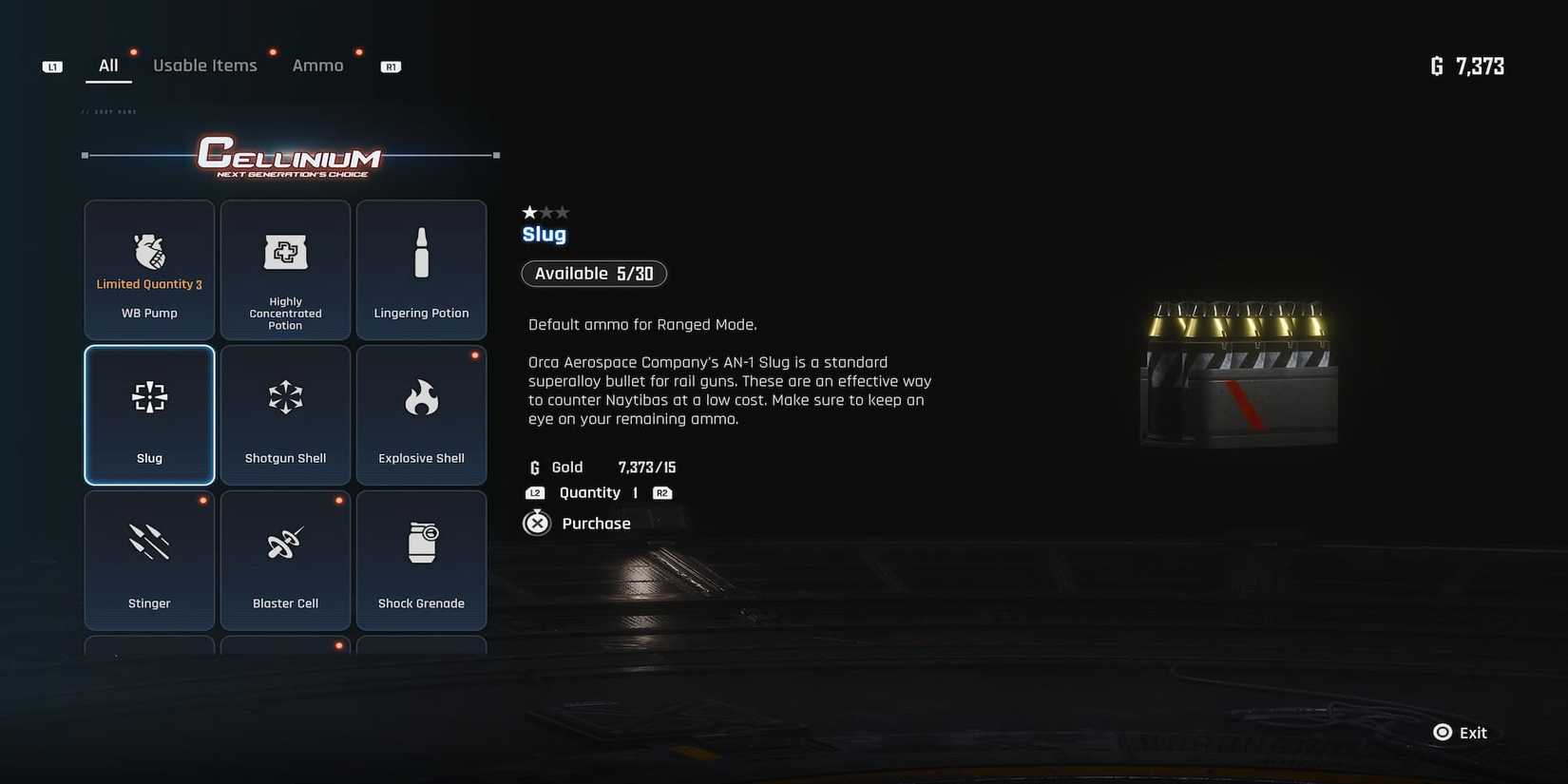 The Player Purchasing Ammo From The Vending Machine In Stellar Blade