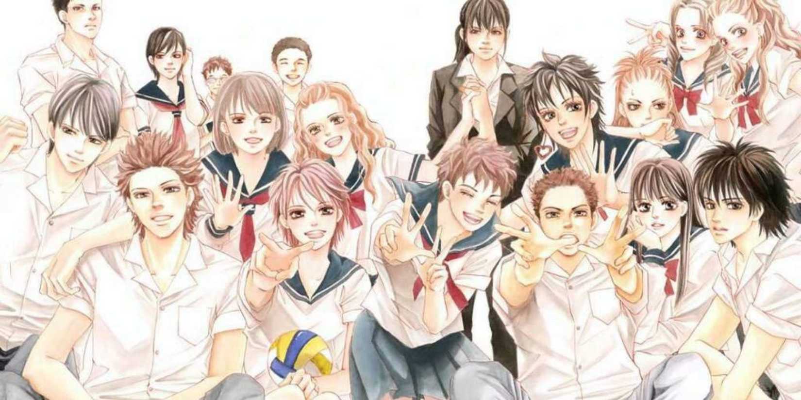 Crimson Hero volleyball manga characters