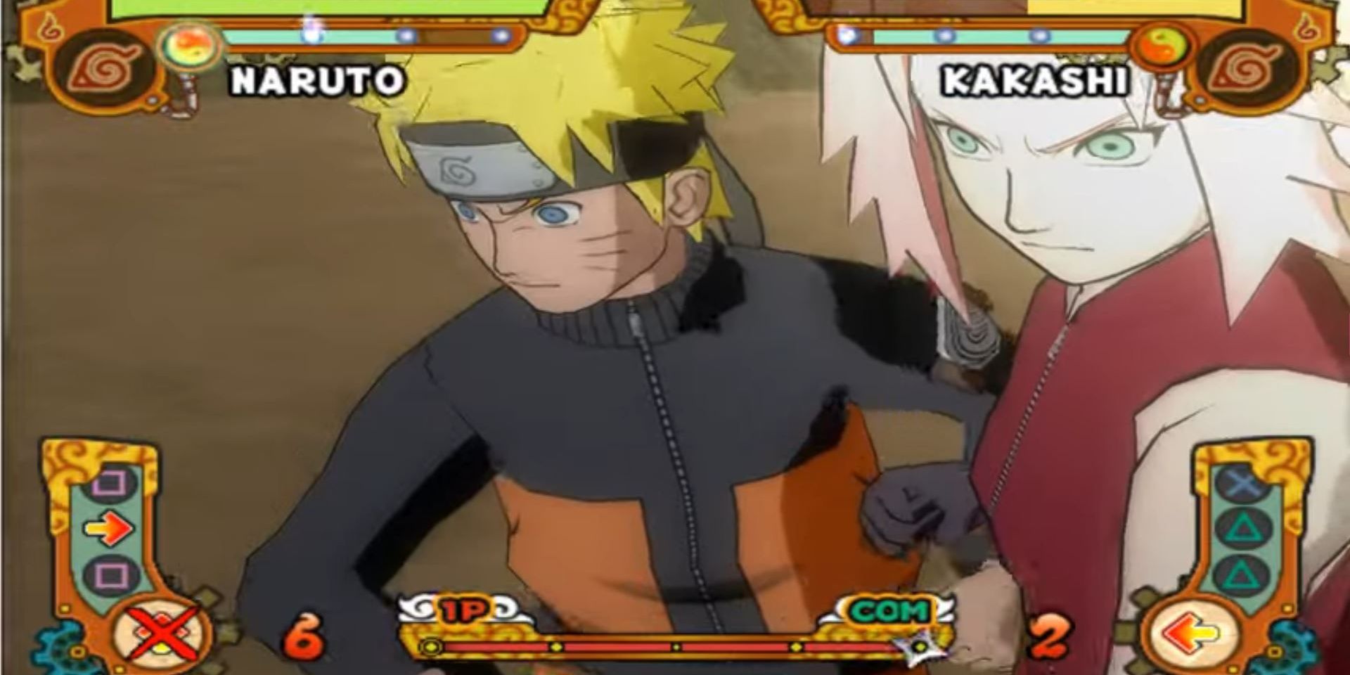 Naruto and Sakura In Naruto Shippuden Ultimate Ninja 5