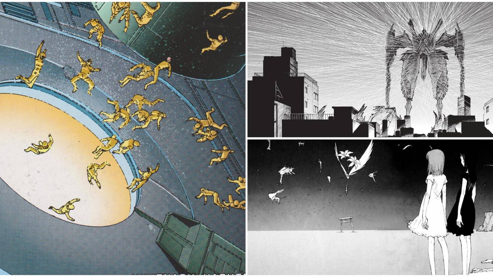 Darkest Sci-Fi Manga- The Two Faces of Tomorrow Bokurano Shadow Star