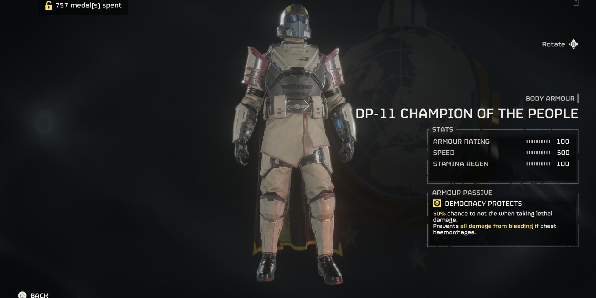 DP-11 Champion of the People in Helldivers 2