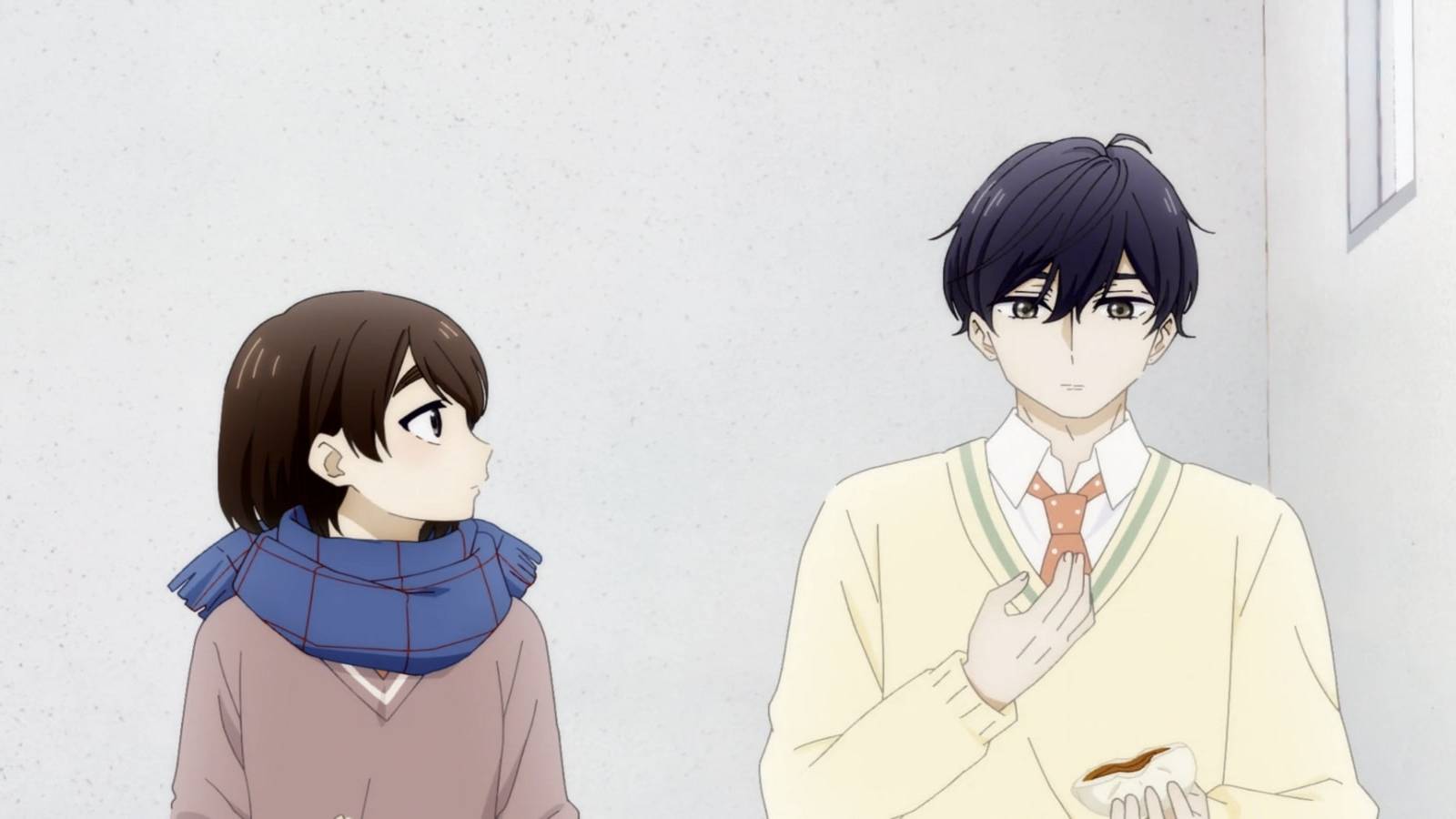 Hotaru Hinase looking at Saki Hananoi in A Condition Called Love