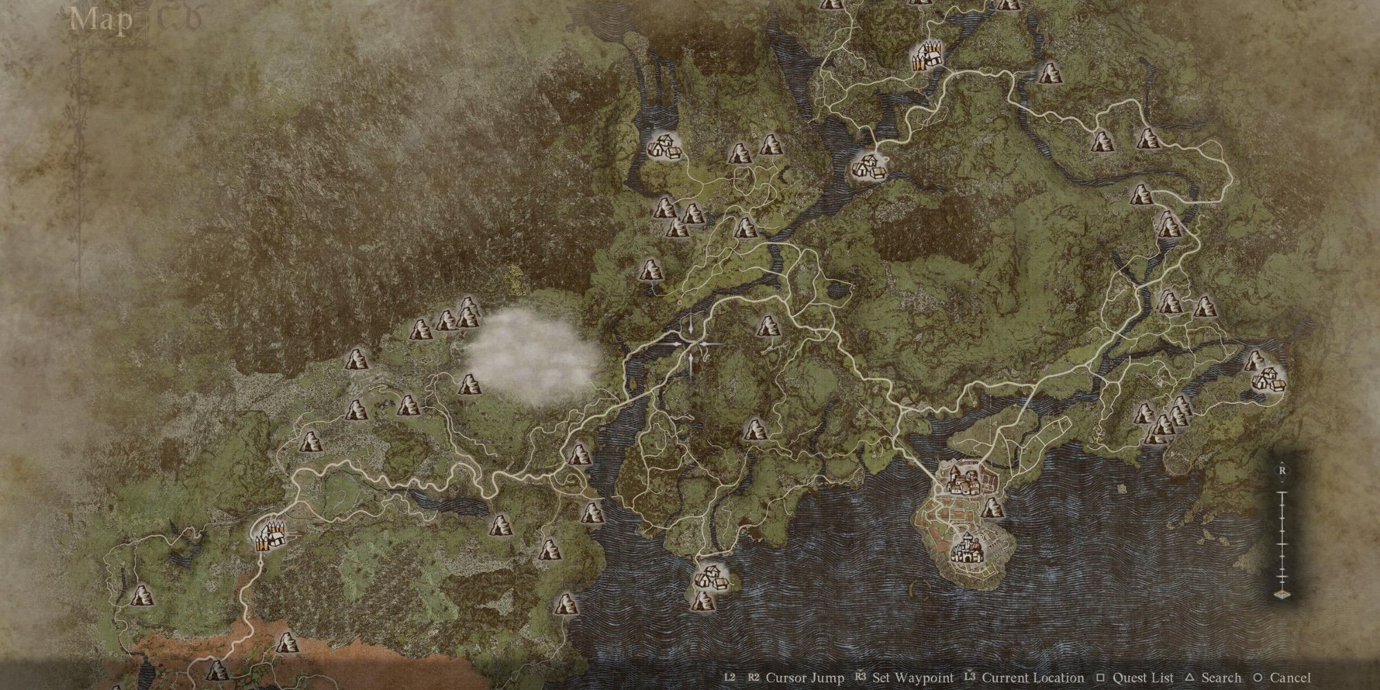Part of the Dragon’s Dogma 2 map