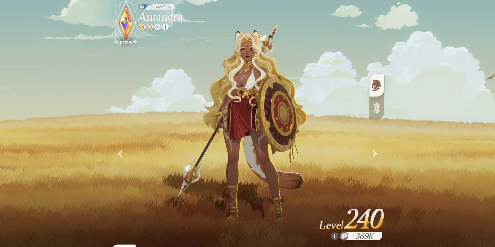 Image of the character Antandra in AFK Journey