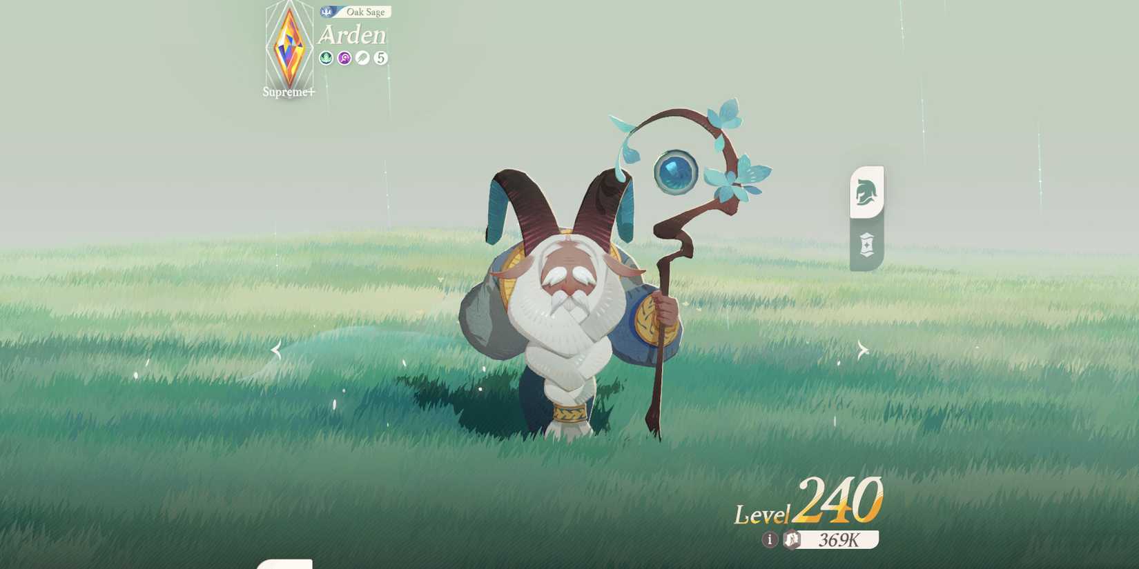 Image of the mage character Arden in AFK Journey
