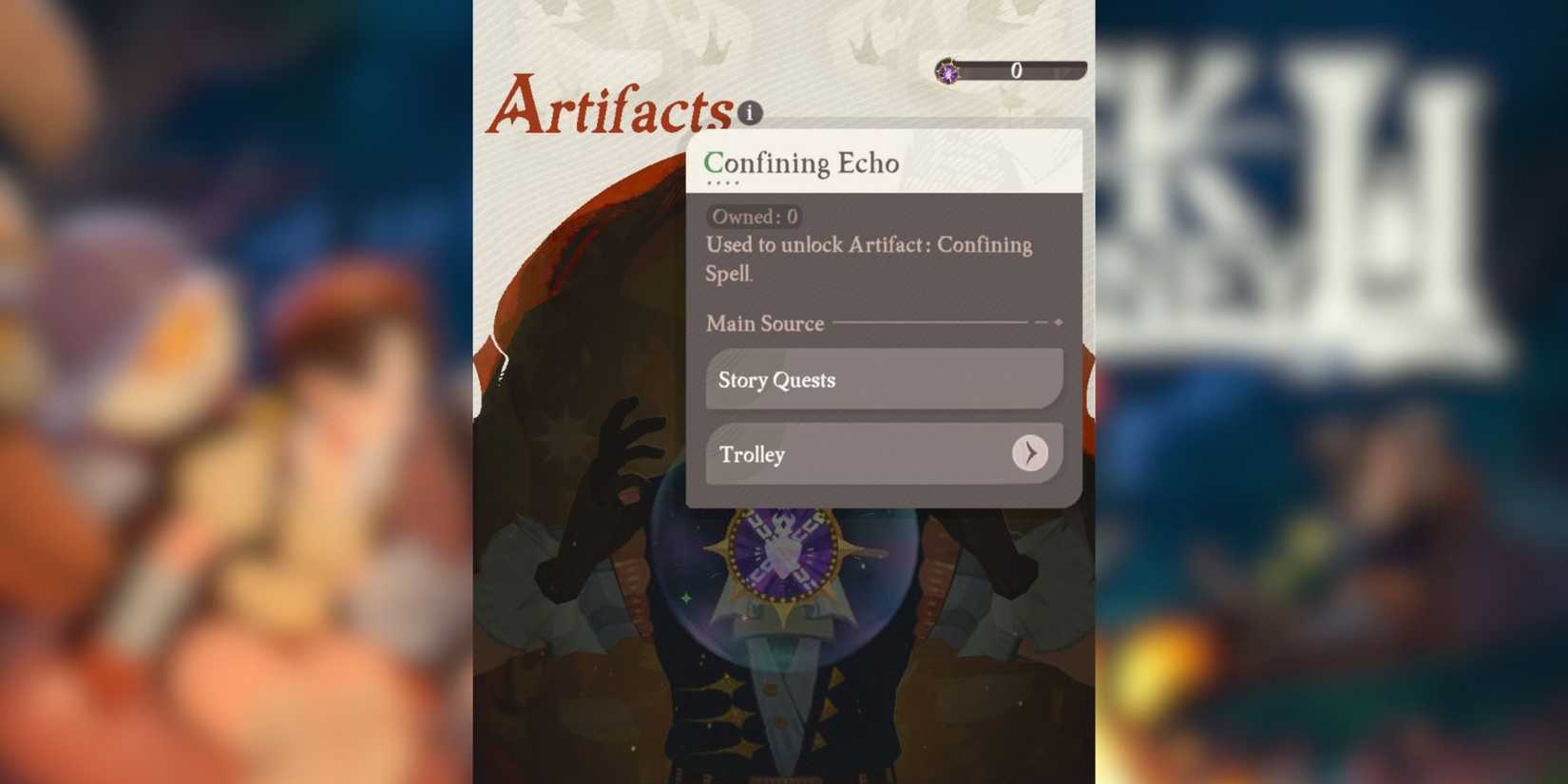 afk journey artifact echo description.