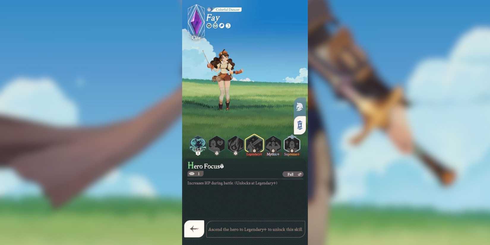 AFK Journey: character