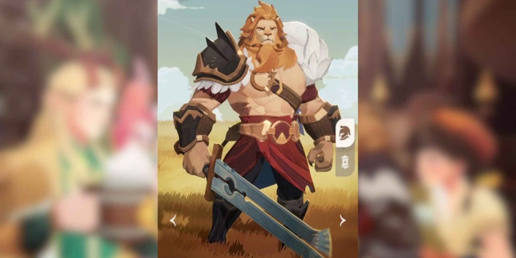 brutus an s-level warrior in afk journey.