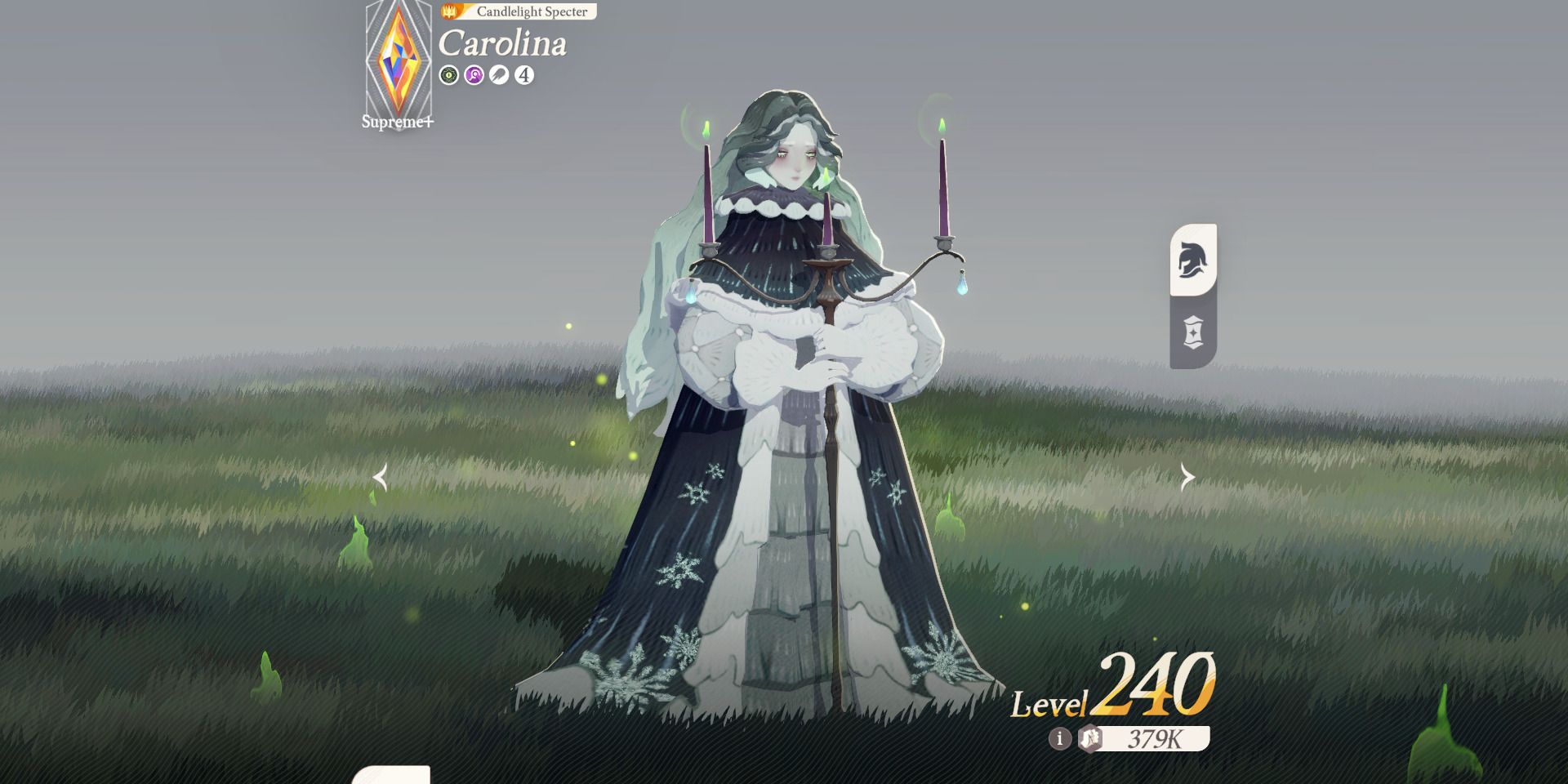 Image of the mage character Carolina in AFK Journey