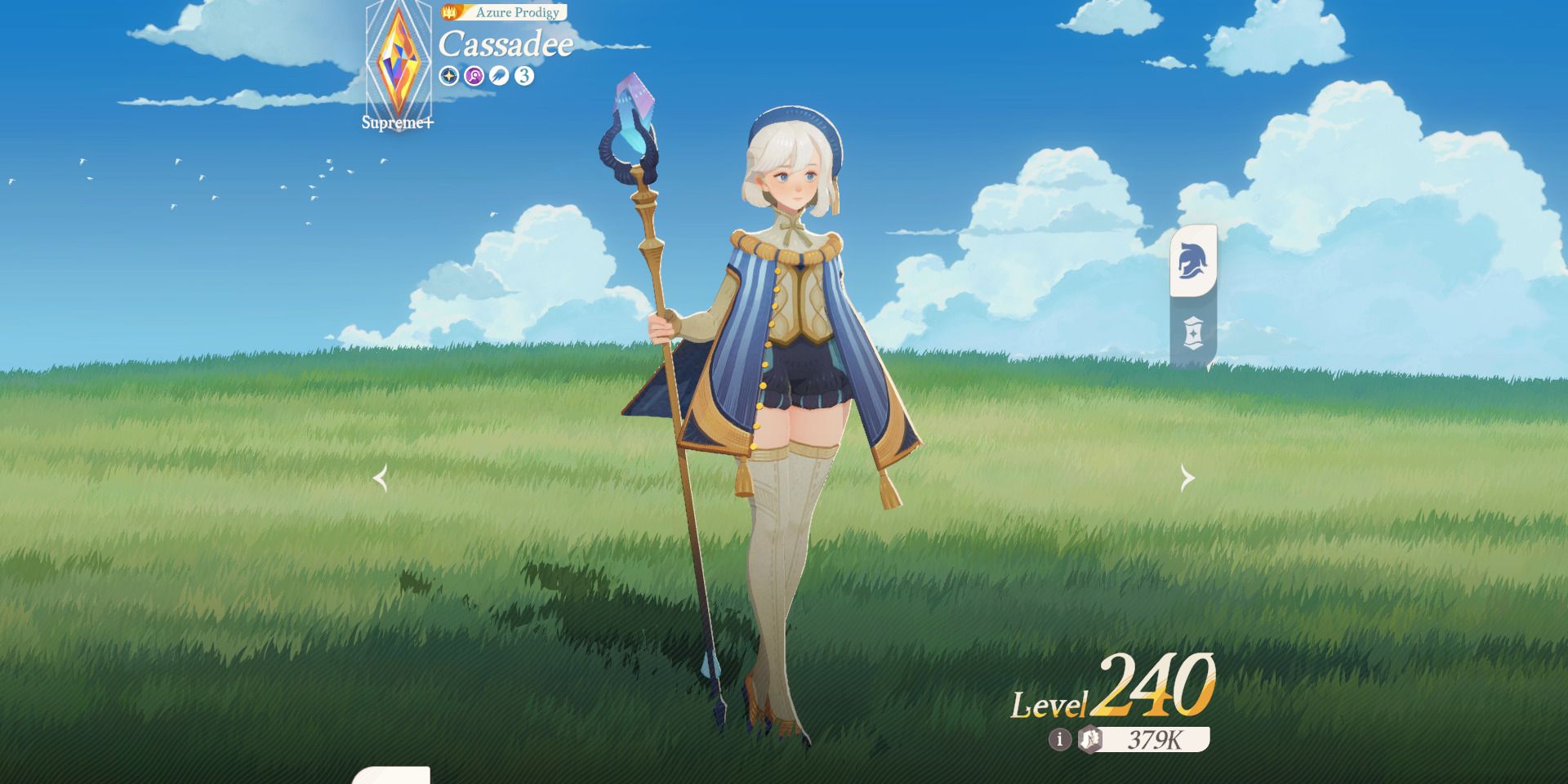 Image of the mage character Cassadee in AFK Journey