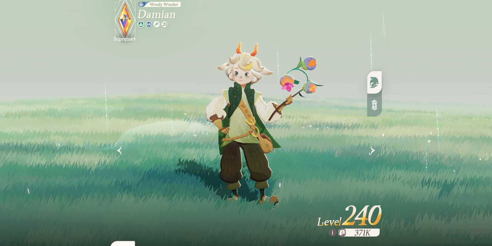 Image of the support character Damian in AFK Journey